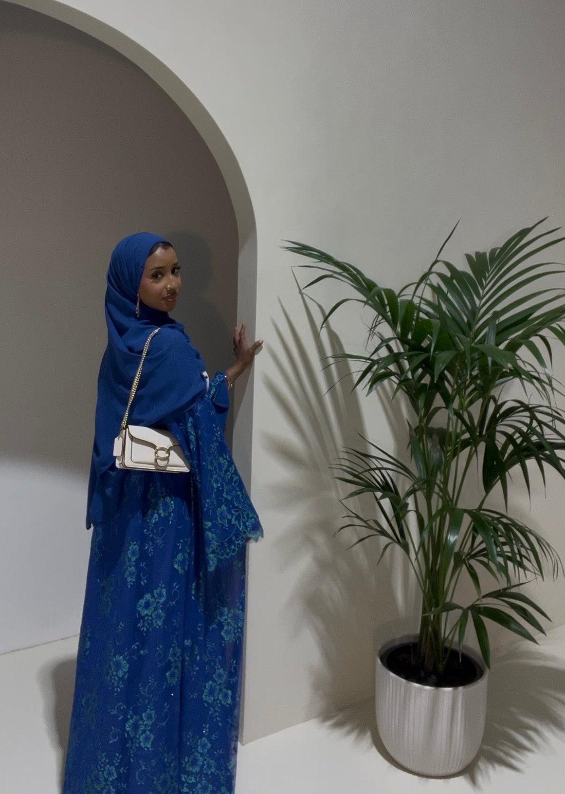 Chantilly Lace Abaya- 3 Piece set