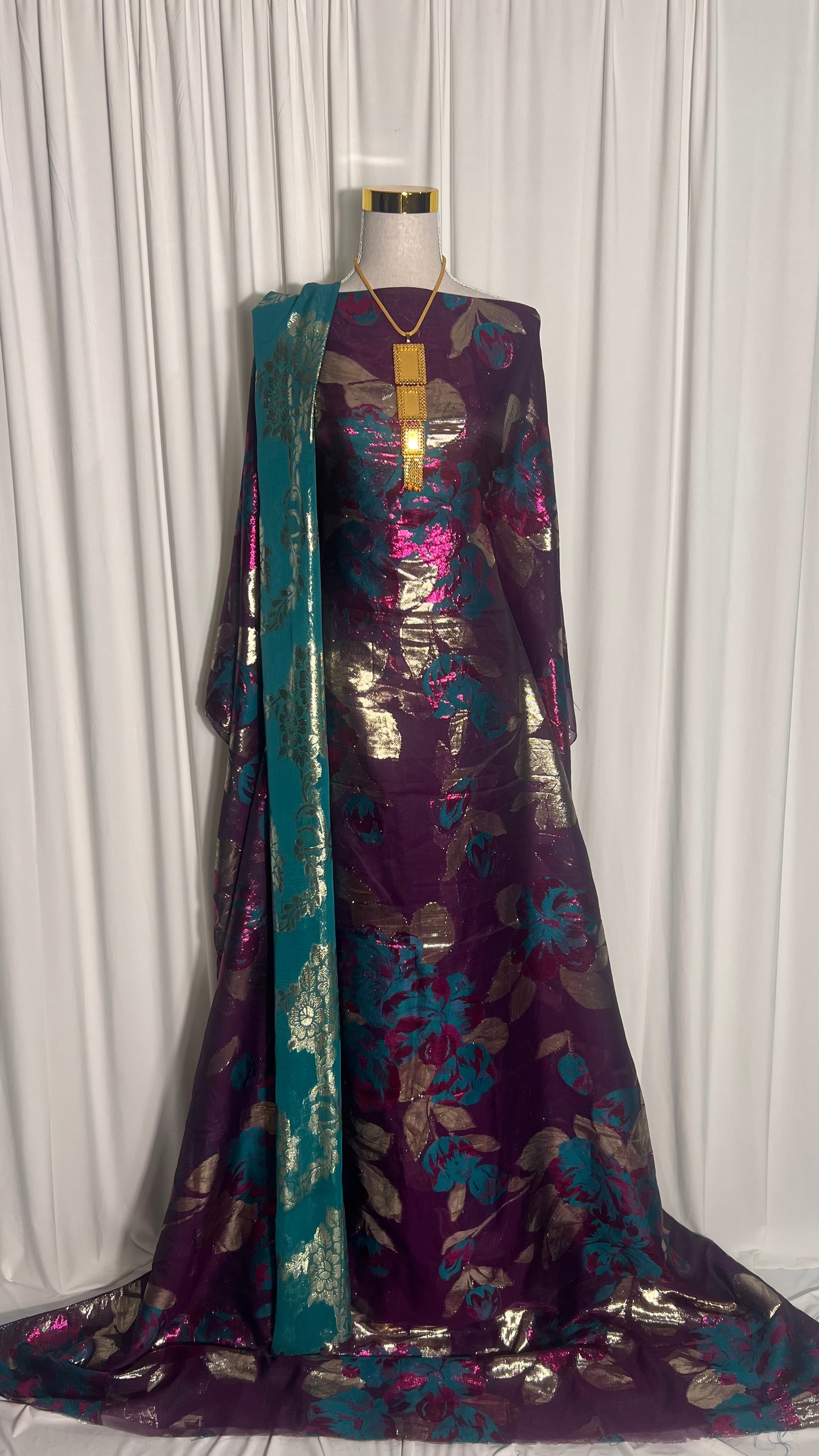 Plum Metallic Faransawi Dirac