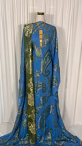 Cobalt Olive Paisley Faransawi Dirac