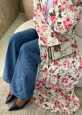 Blush Rose Double Chiffon Abaya + Matching Hijab