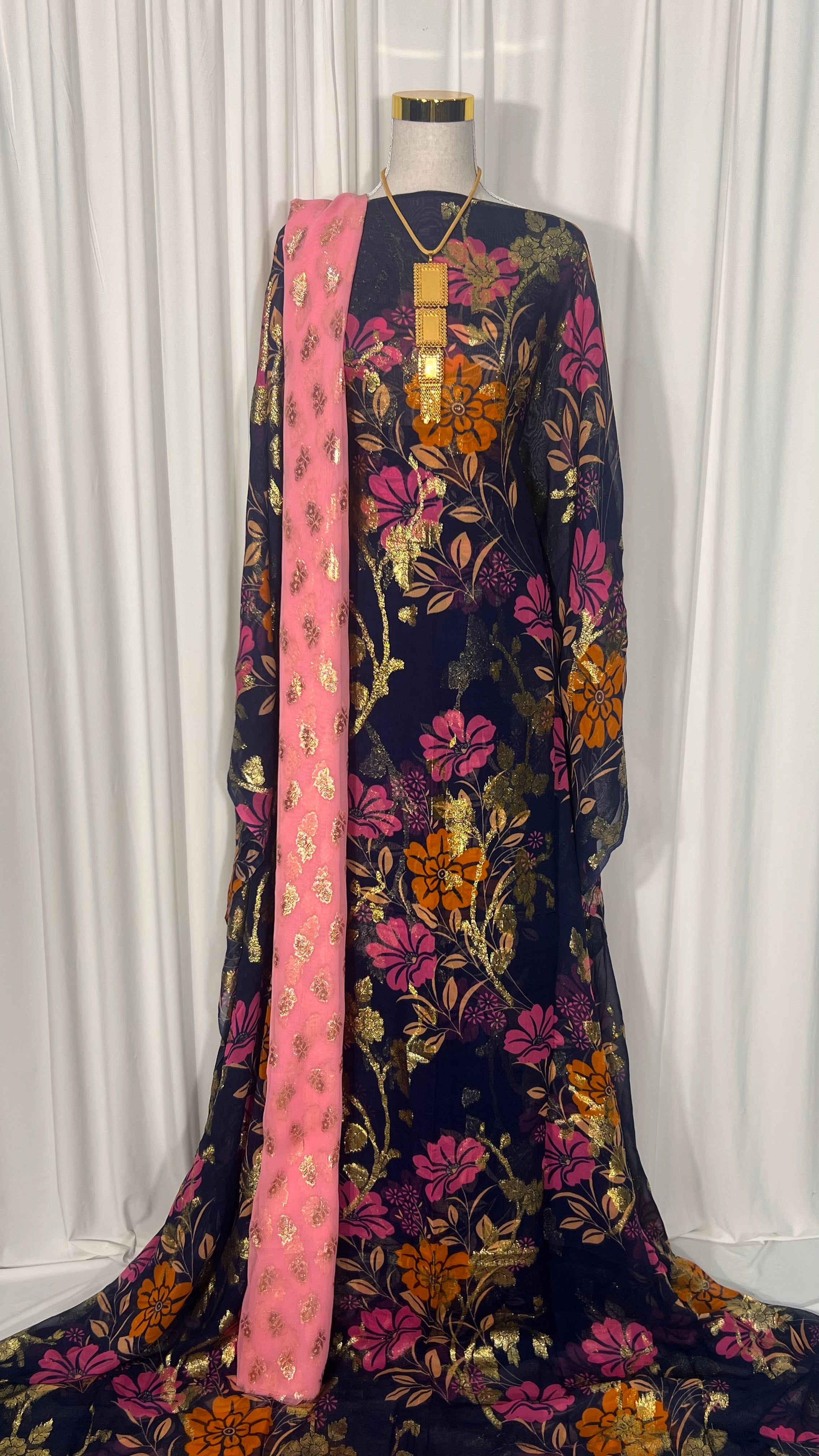 Midnight Floral Faransawi Dirac