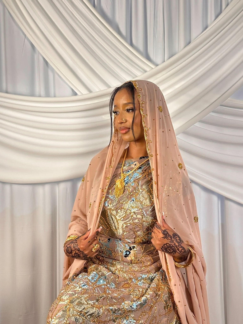 Dusty rose stone Dirac - Layali Heritage