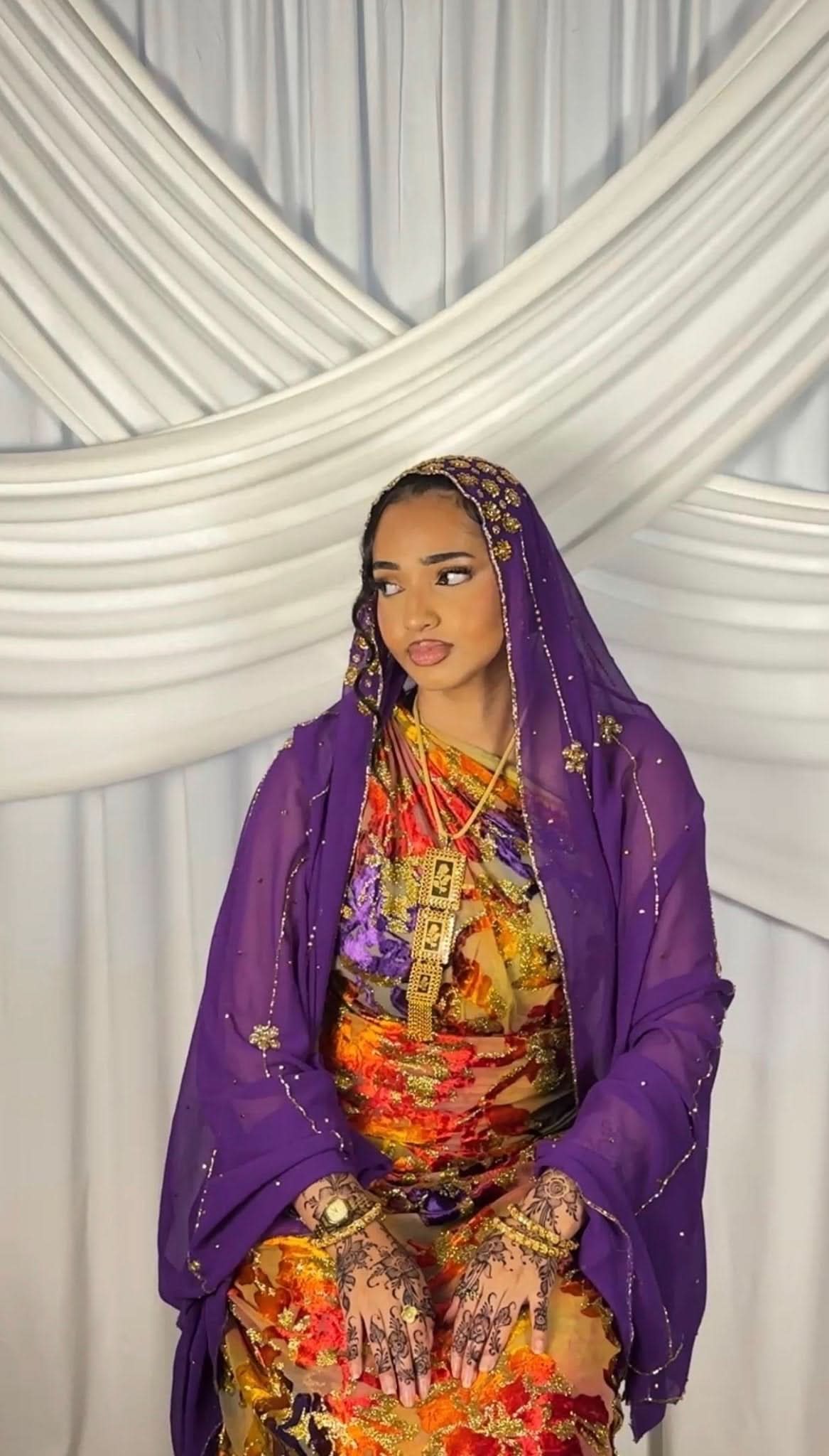 MAQBAL EMPRESS VIOLET DIRAC - Layali Heritage