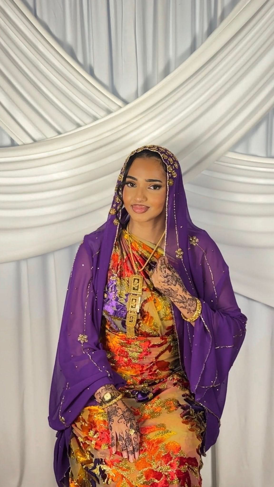 MAQBAL EMPRESS VIOLET DIRAC - Layali Heritage