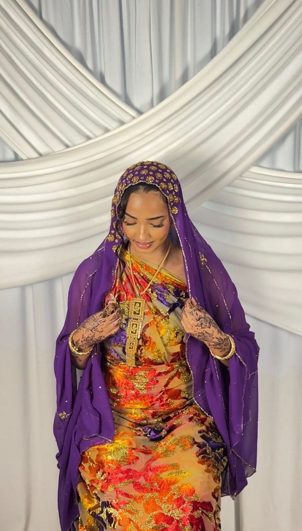 MAQBAL EMPRESS VIOLET DIRAC - Layali Heritage