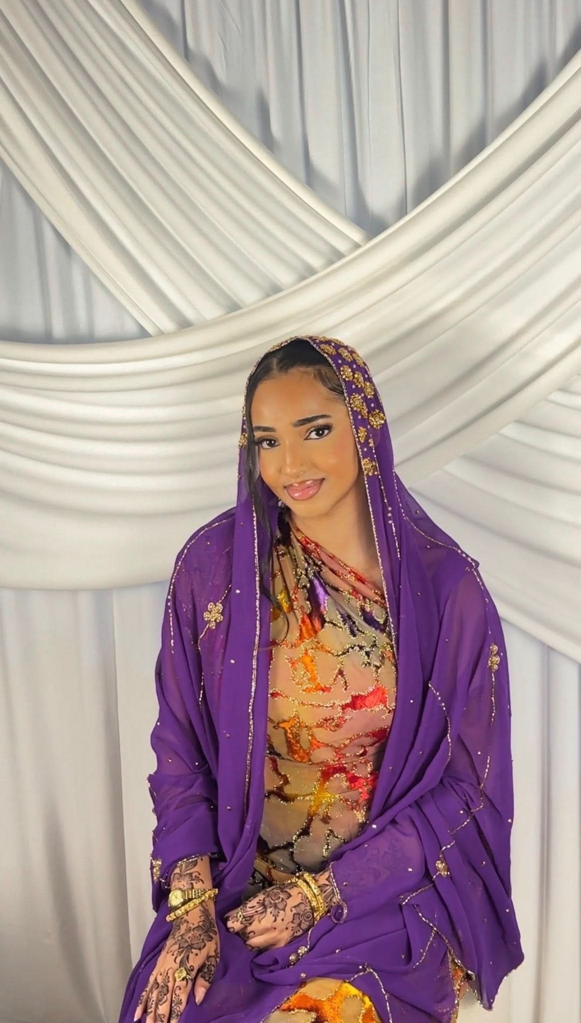 MAQBAL IMPERIAL VIOLET DIRAC - Layali Heritage