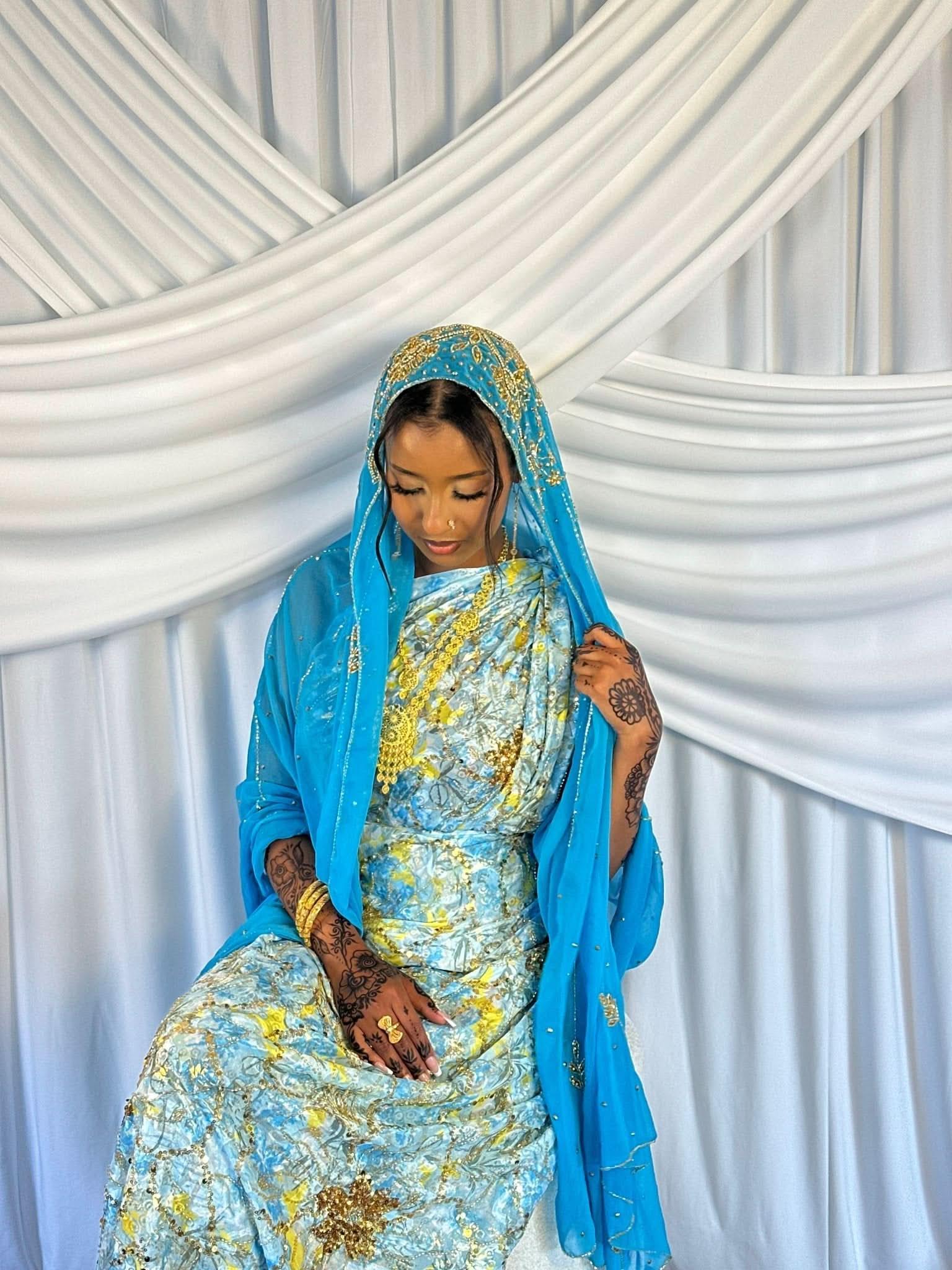 Turquoise Stone Dirac - Layali Heritage